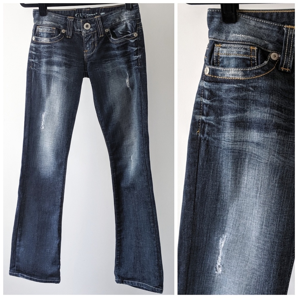 Guess XXS Jeans Daredevil Ultra Low Rise Jeans - Picture 2 of 8
